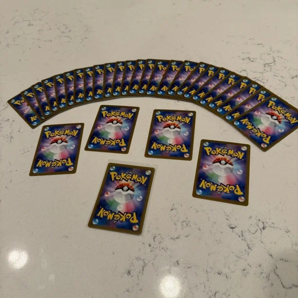 Pokemon Bulk Lot 480 Cards! Holo/Reverse + 16 Guaranteed V, Ex, FA, or Better - Picture 3 of 3